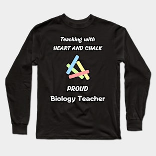 biology teacher Long Sleeve T-Shirt